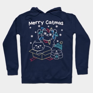 Merry Catmas Hoodie